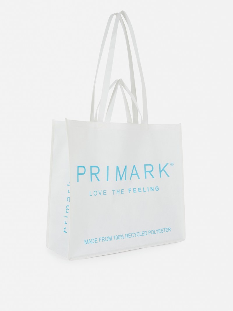 Bolsas Primark Reusable Shopper Tote Mujer Blancas | 6329DWCKY