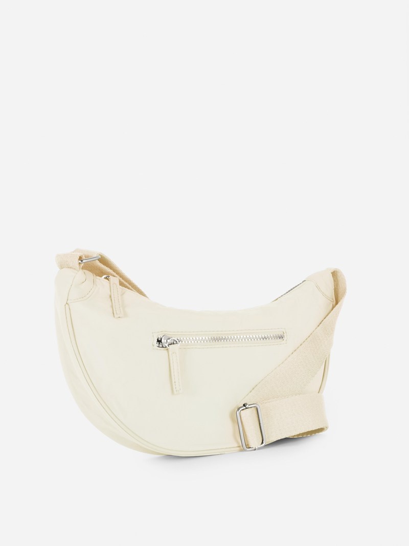 Bolsas Primark Zip Front Sling Mujer Blancas | 5841SQYFN