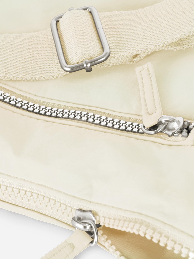 Bolsas Primark Zip Front Sling Mujer Blancas | 5841SQYFN