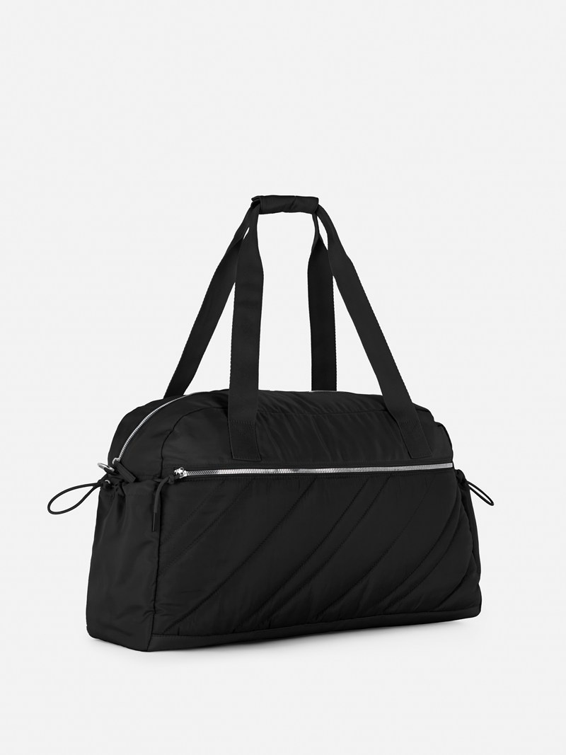 Bolsas Primark Zip Weekender Mujer Negras | 3682POKJZ