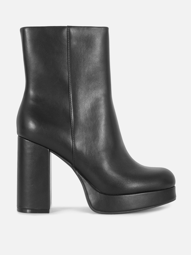 Botas Primark Plataforma Ankle Mujer Negras | 1859YCSUW