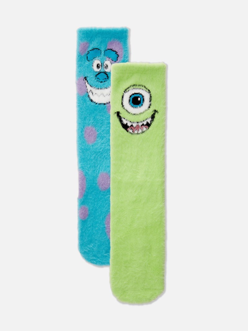 Calcetines Primark 2Pack Disney\'s Monster\'s Inc. Mujer Verde | 2681RLNOX