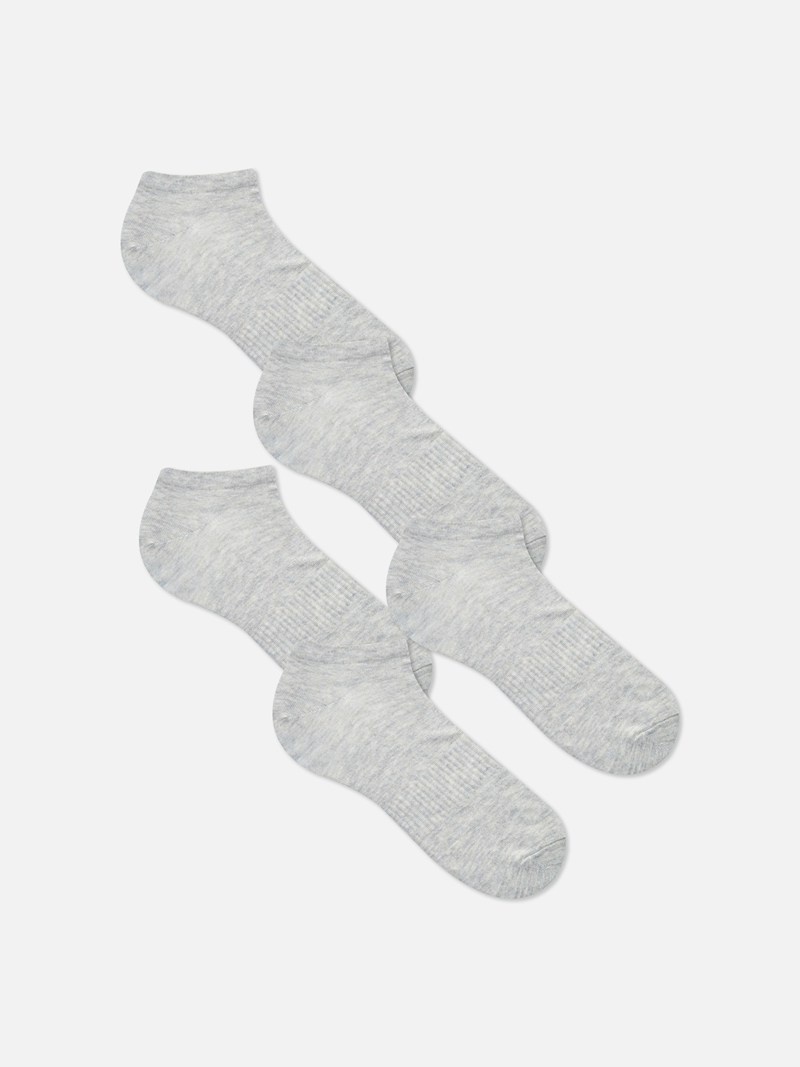 Calcetines Primark 5Pack Core Hombre Gris | 9851GXJIE