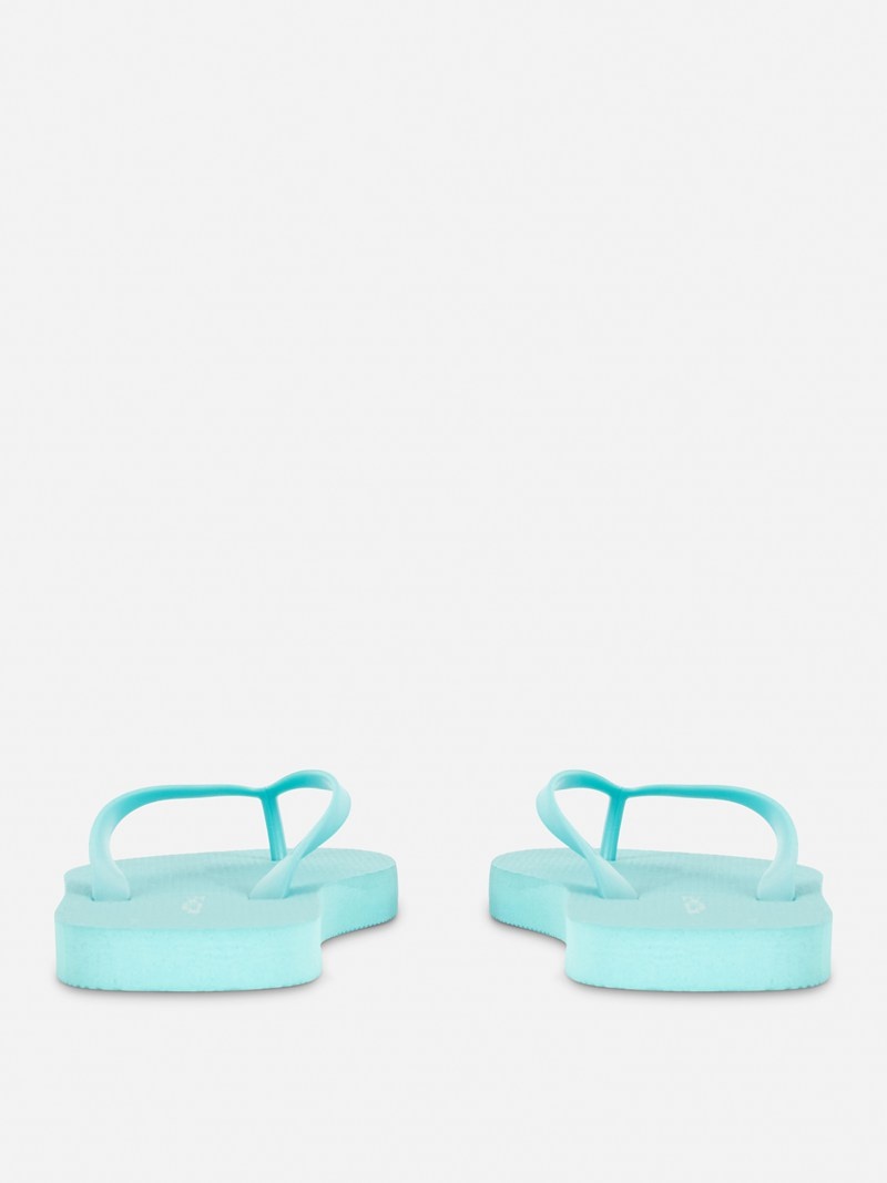 Chanclas Primark Essential Flip Flops Mujer Azules Claro | 7251UILOP