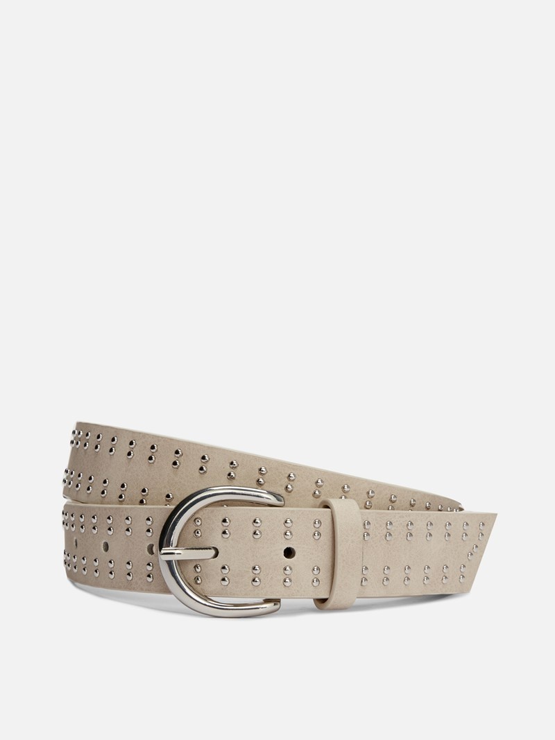 Cinturones Primark Studded Mujer Blancas | 1735BGICP