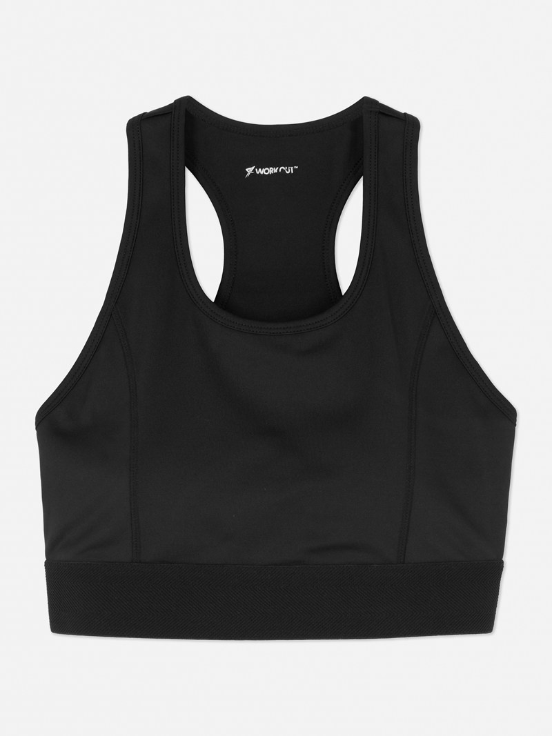 Equipo De Gimnasio Primark Performance Cutout Crop Mujer Negras | 4961NOGKW