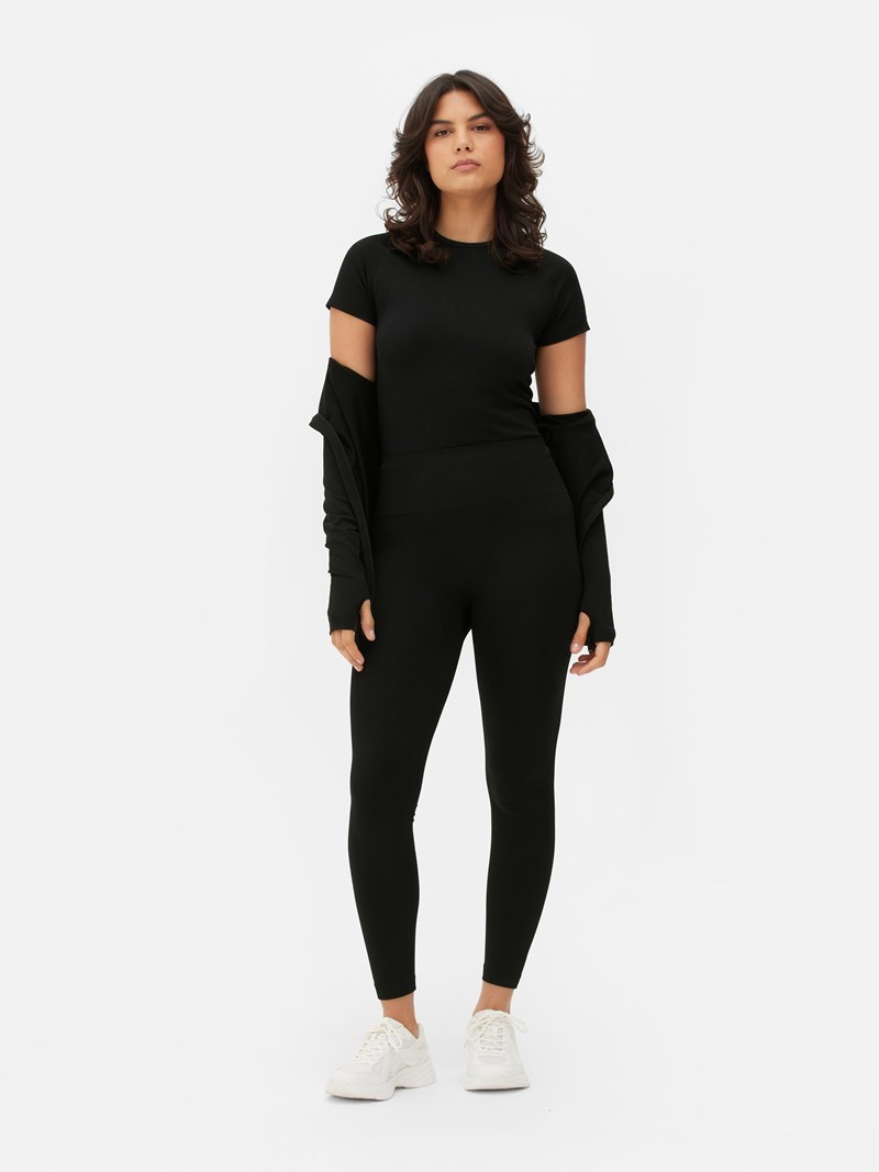 Equipo De Gimnasio Primark Performance FullLength Mujer Negras | 2906PHMYW