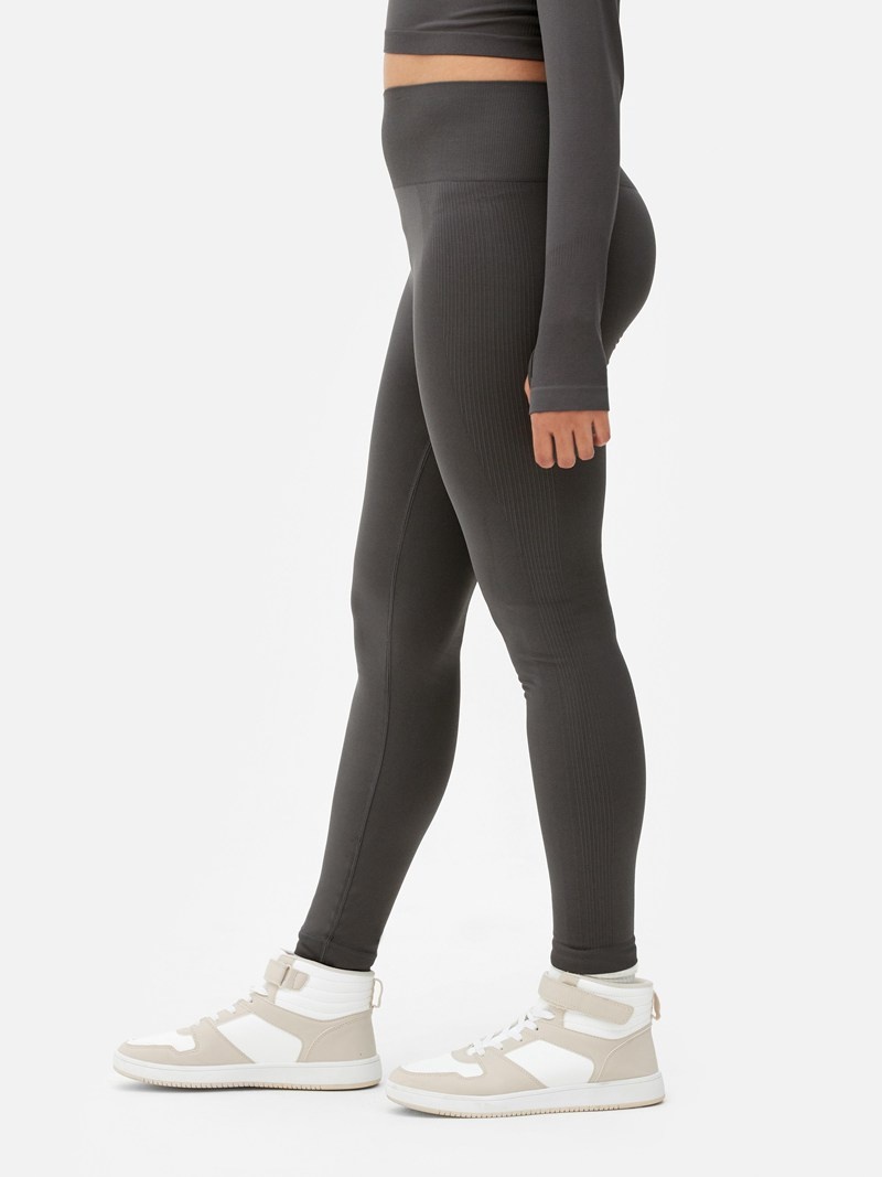 Equipo De Gimnasio Primark Performance FullLength Mujer Gris Oscuro | 5270DOBJX