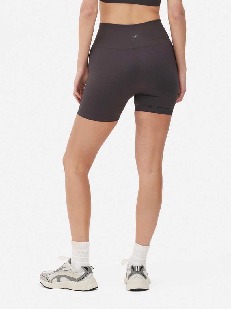 Equipo De Gimnasio Primark Performance High Cintura Mujer Gris Oscuro | 3574DHJIF