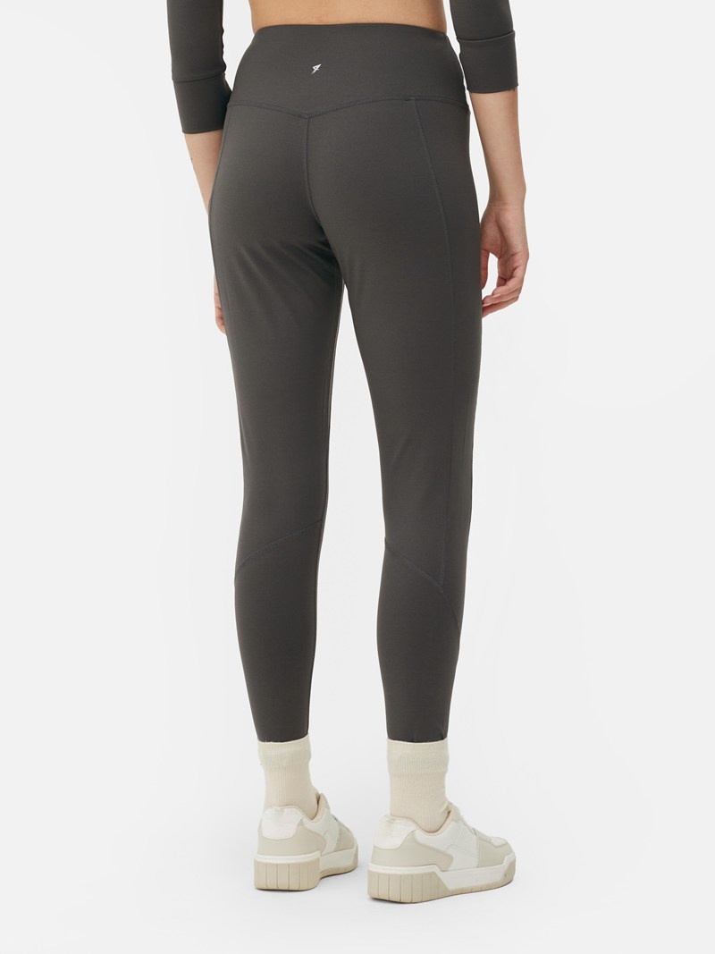 Equipo De Gimnasio Primark Performance High Cintura Shaping Mujer Gris | 6103XPCMB