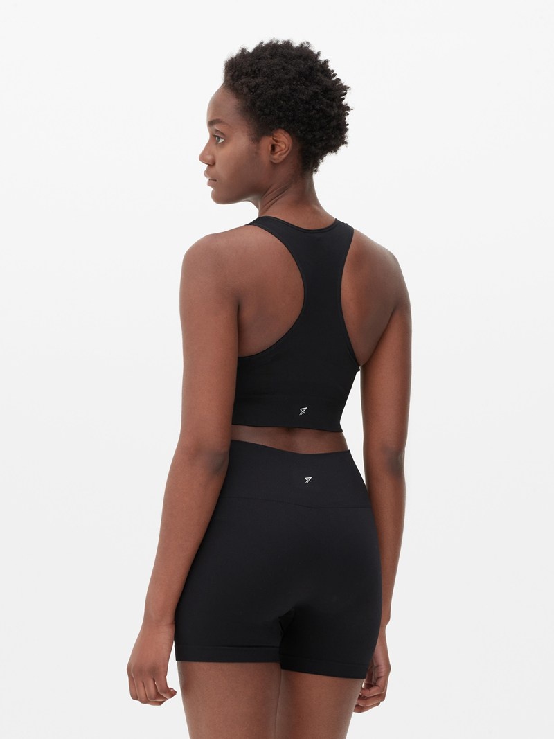 Equipo De Gimnasio Primark Performance Racerback Crop Mujer Negras | 0817NJBDT