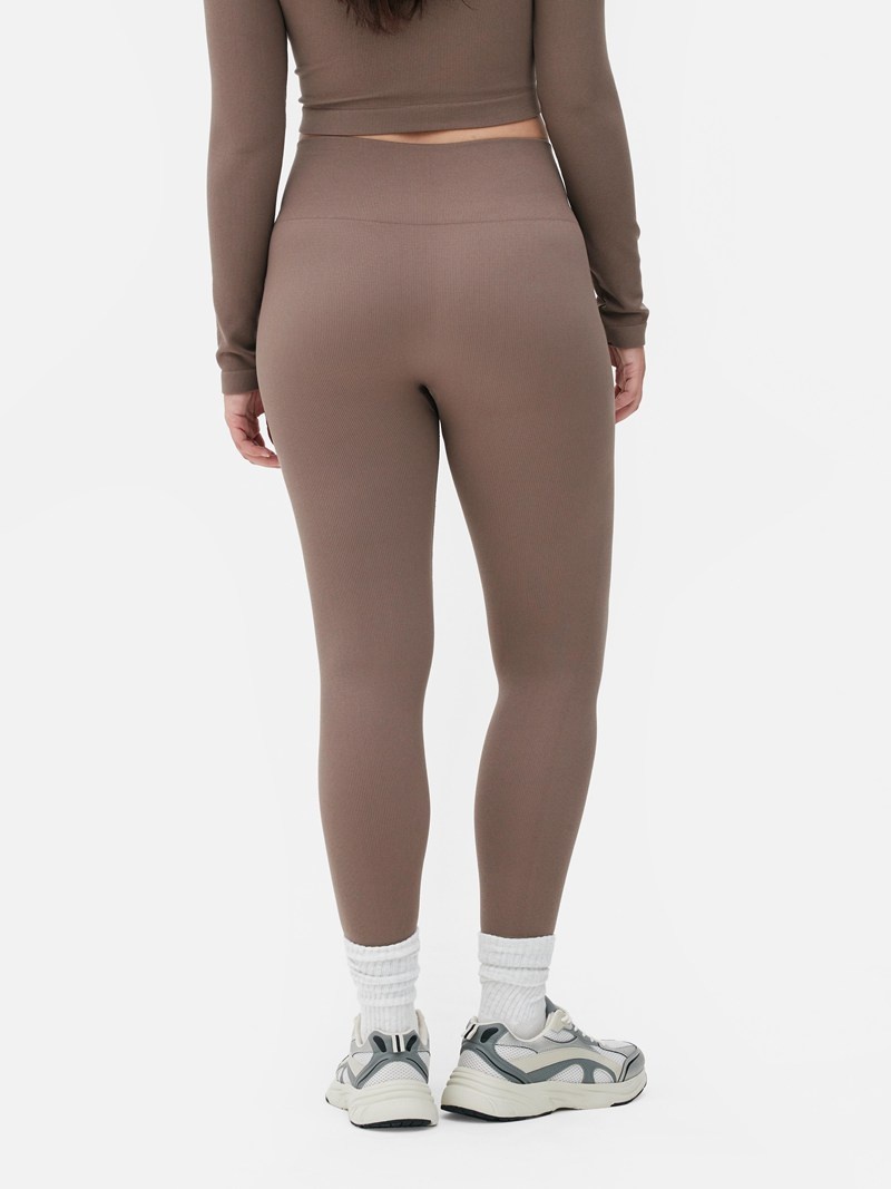 Equipo De Gimnasio Primark Performance Stretch Mujer Beige | 3498GSHDJ