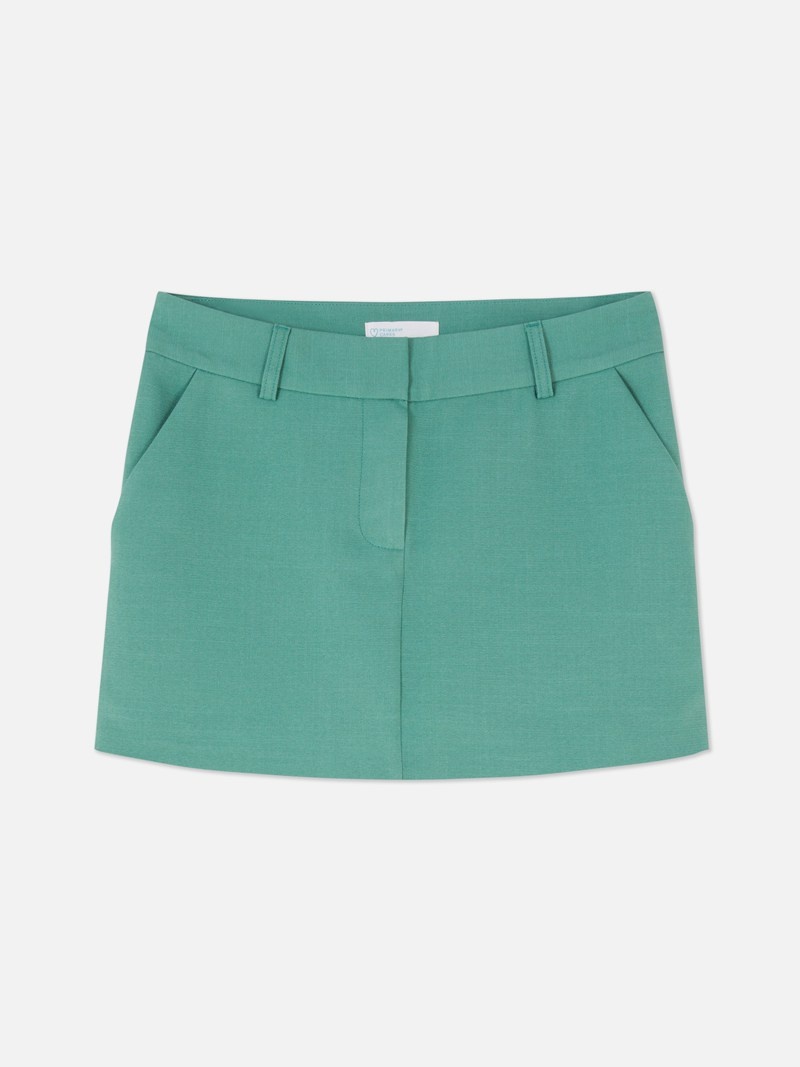 Falda Primark Wrap Loop Skort Mujer Verde | 8516RANBH