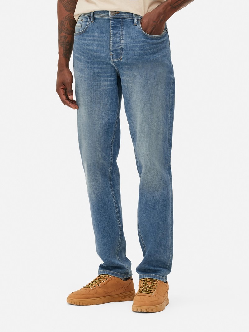 Jeans Primark Directo Leg Hombre Azules | 4956YBVKC