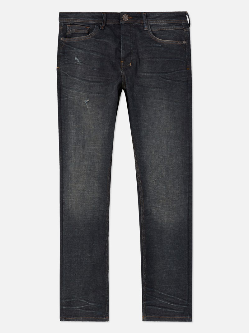 Jeans Primark Directo Leg Hombre Azules Oscuro | 9027YLVMA