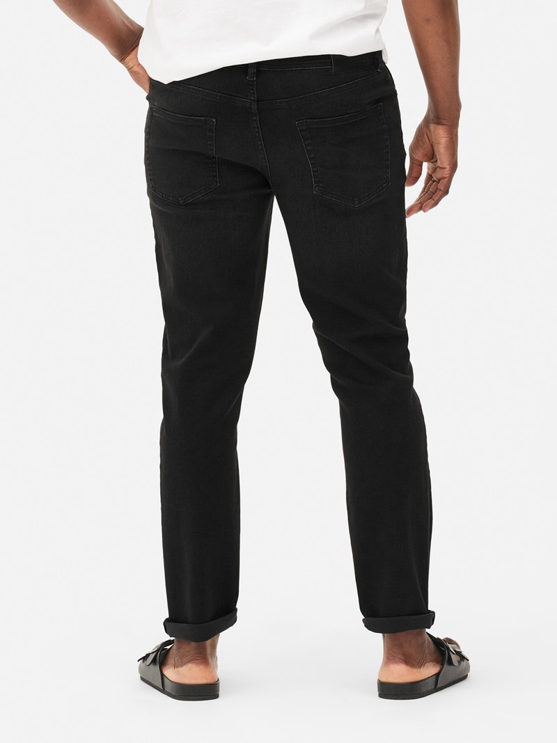 Jeans Primark Directo Leg Hombre Negras | 4710YALZO