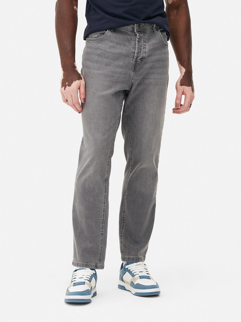 Jeans Primark Relaxed Directo Hombre Gris | 6078SQAVW