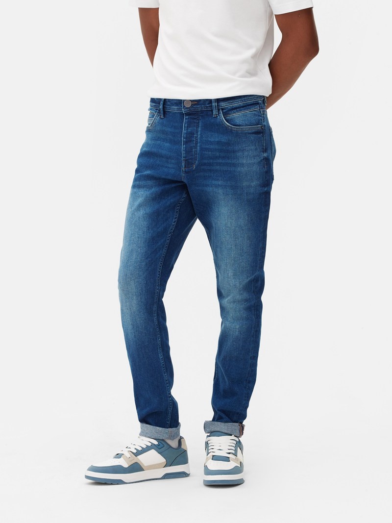 Jeans Primark Slim Fit Hombre Azules | 5108OKSWH