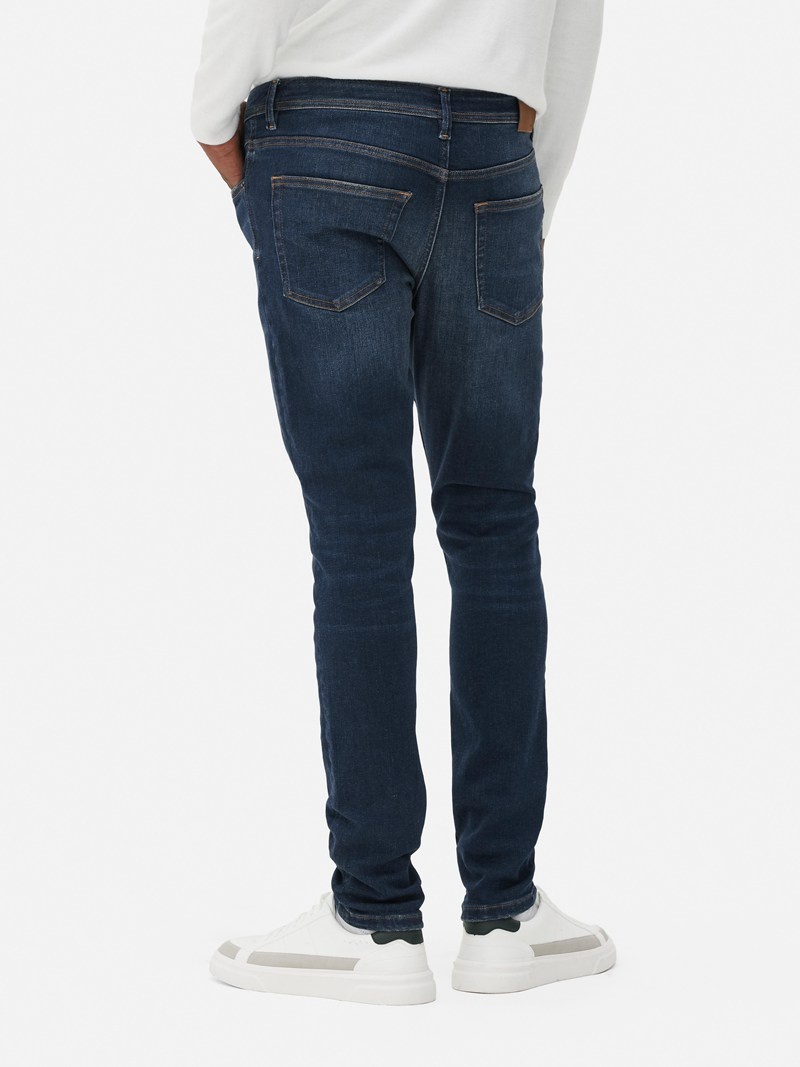 Jeans Primark Slim Fit Hombre Indigo | 4921BOLXJ