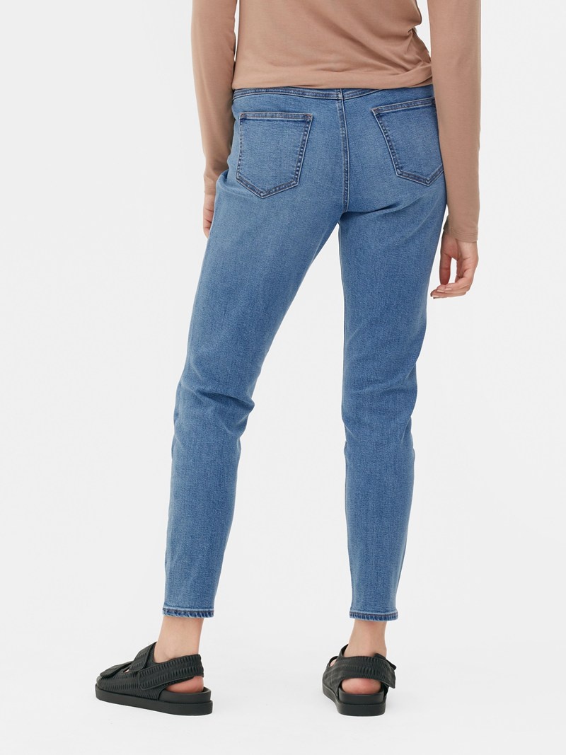 Jeans Primark Stretch Flaco Mujer Azules | 6930ZNWCL