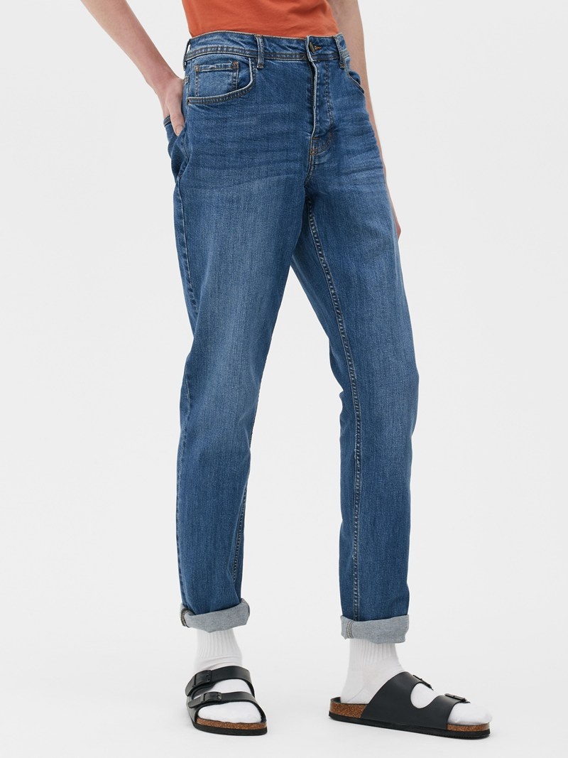 Jeans Primark Stretch Slim Fit Hombre Azules | 8127JFMWU