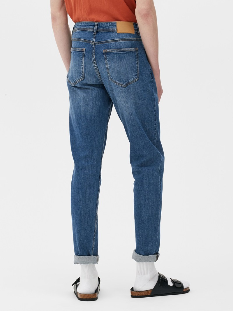 Jeans Primark Stretch Slim Fit Hombre Azules | 8127JFMWU