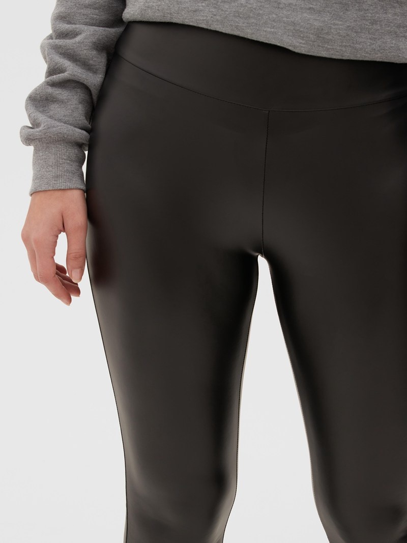 Leggins Primark Faux Cuero Mujer Negras | 7532SDLZA