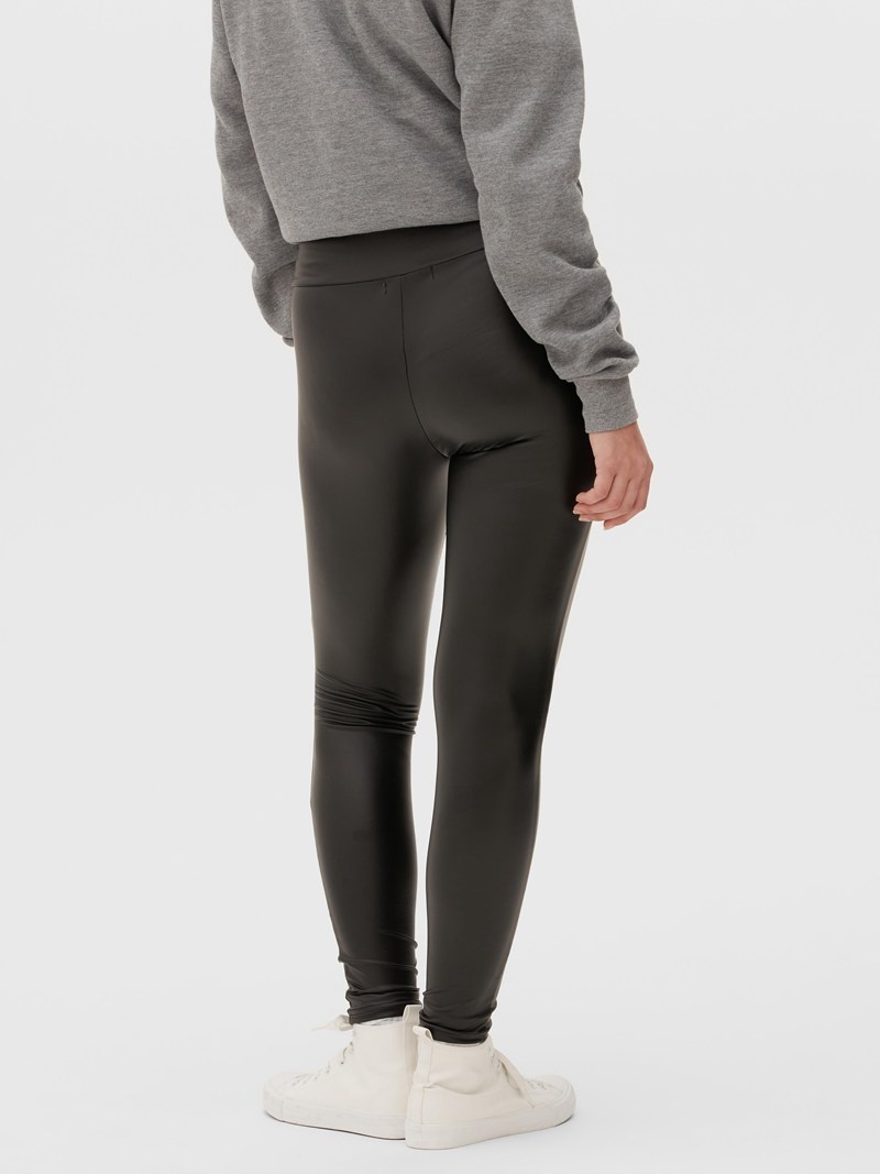 Leggins Primark Faux Cuero Mujer Negras | 7532SDLZA