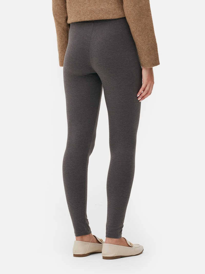 Leggins Primark High Cintura Mujer Gris | 3928QWHLU