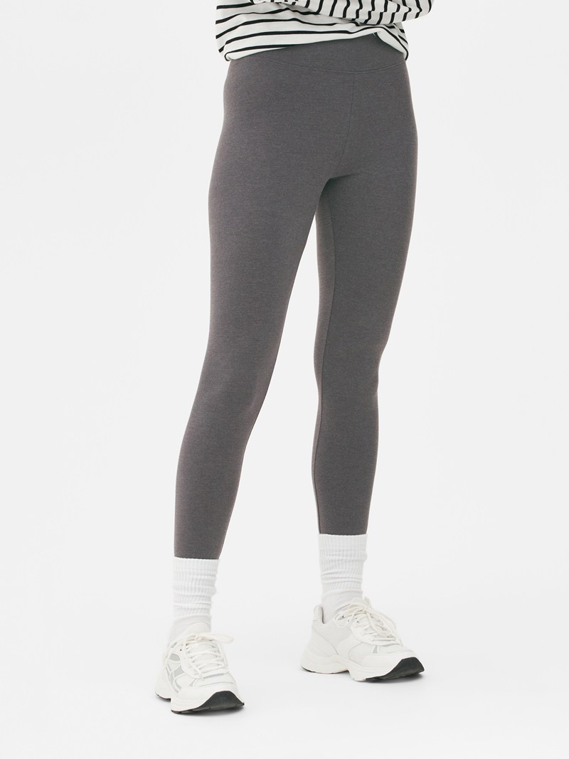 Leggins Primark High Cintura Mujer Gris | 2704UQLFX