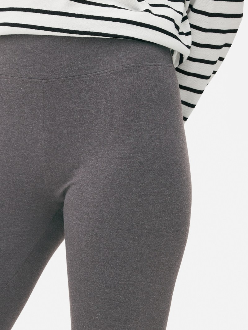 Leggins Primark High Cintura Mujer Gris | 2704UQLFX