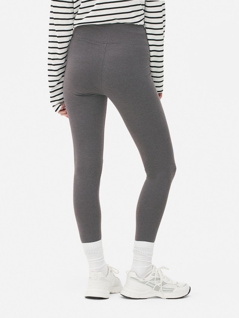 Leggins Primark High Cintura Mujer Gris | 2704UQLFX