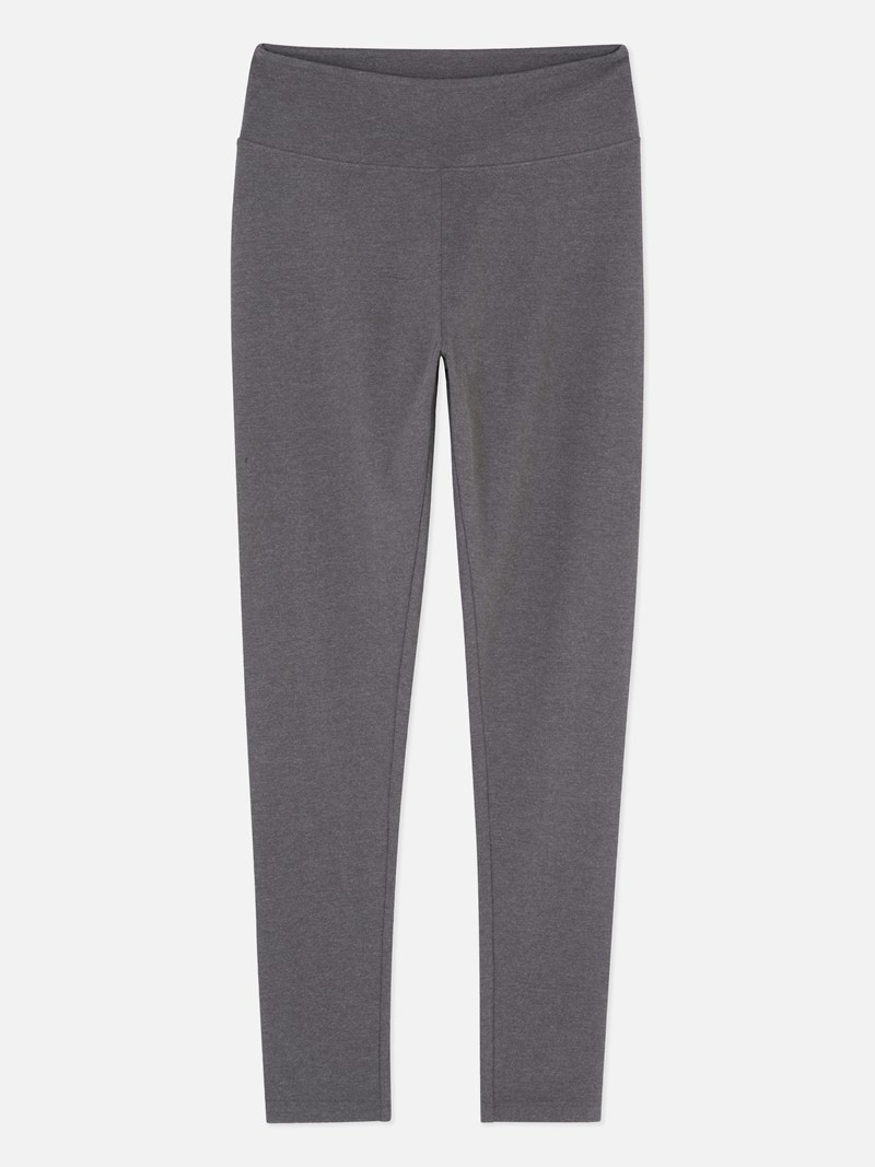 Leggins Primark High Cintura Mujer Gris | 2704UQLFX