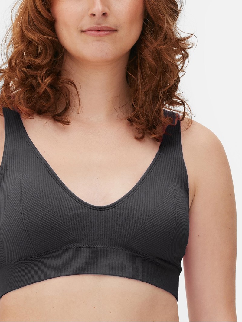 Lencería Primark 2Pack Seamfree Wireless Plunge Bras Mujer Rosas | 2430EAMUO