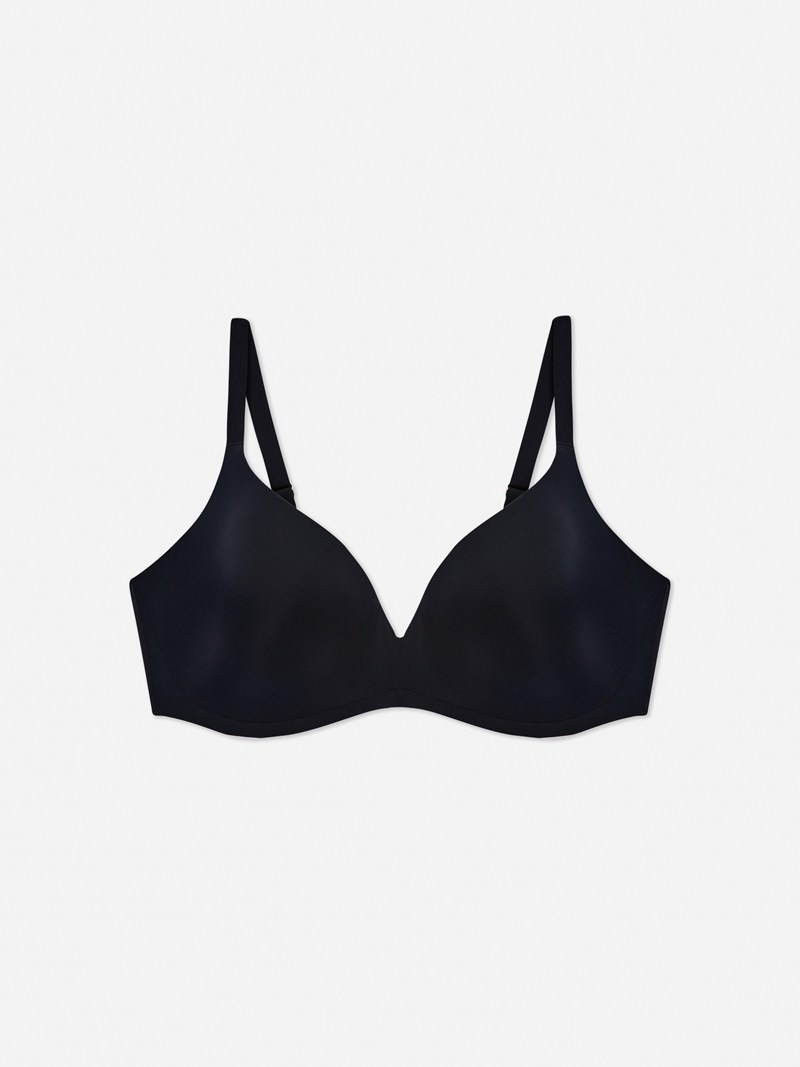 Lencería Primark DDG Seamless Wireless Bra Mujer Negras | 1436QSGZB