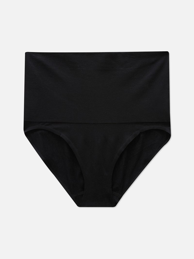 Lencería Primark Seamfree High Cintura Briefs Mujer Negras | 7534HECRF