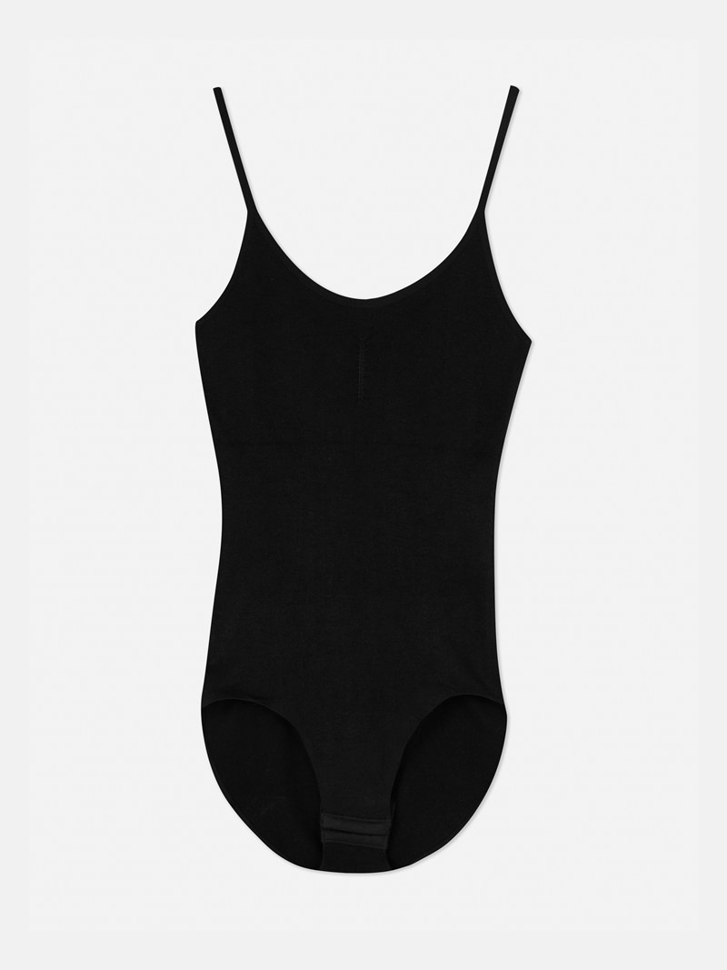 Lencería Primark Seamfree Shapewear Bodysuit Mujer Negras | 9018HNCRV