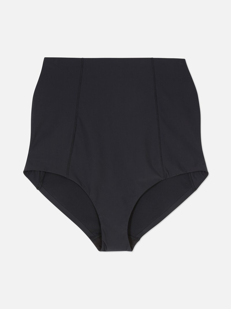 Lencería Primark Smoothing High Cintura Shapewear Briefs Mujer Negras | 3206BMELS