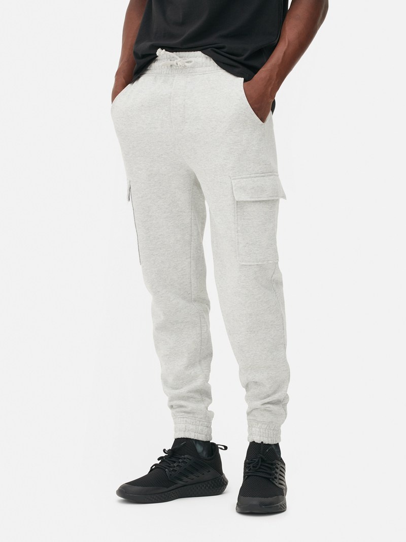 Pantalon Jogger Primark Cargo Hombre Gris | 8637RGPOY