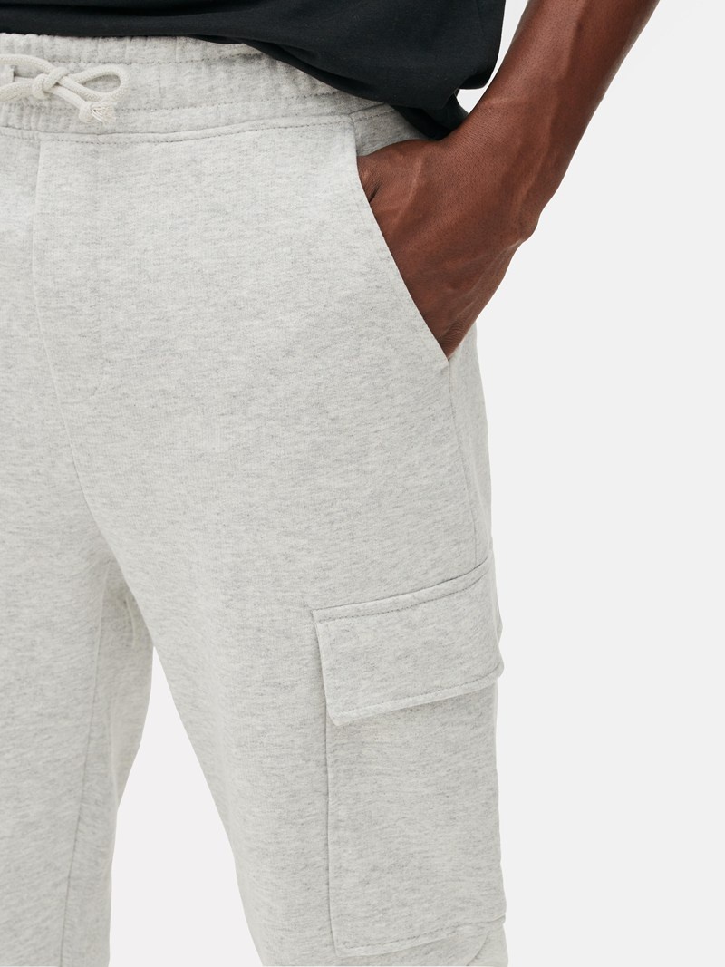 Pantalon Jogger Primark Cargo Hombre Gris | 8637RGPOY