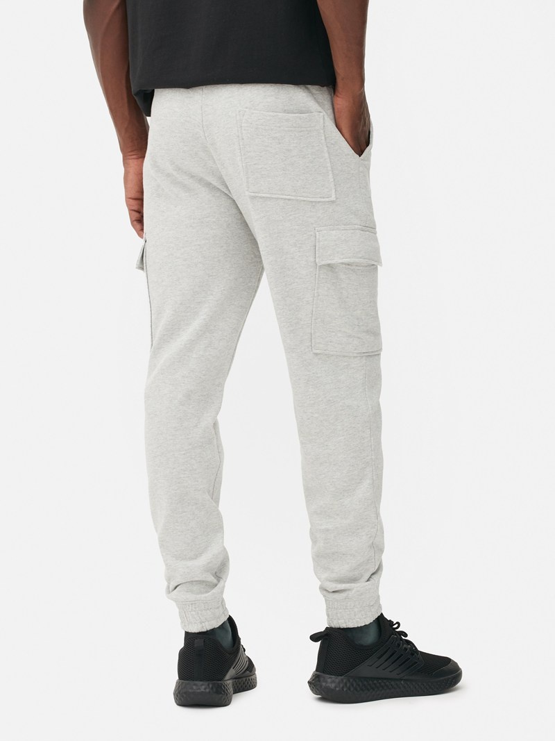 Pantalon Jogger Primark Cargo Hombre Gris | 8637RGPOY