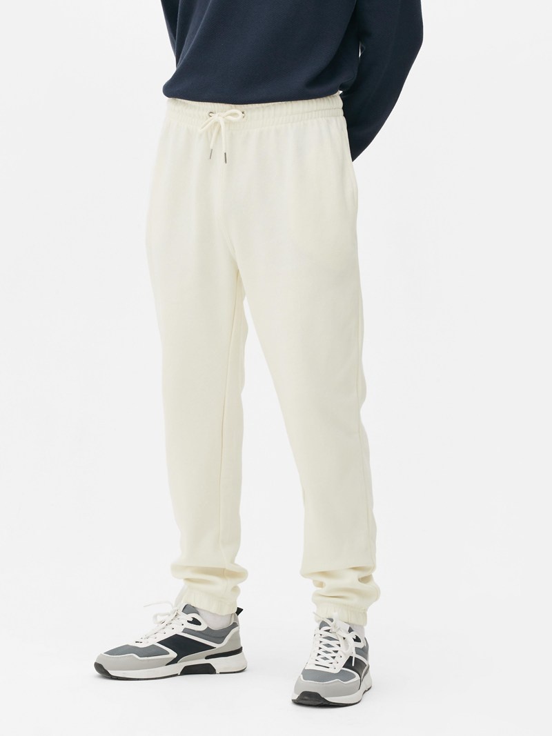 Pantalon Jogger Primark Cuffed Hombre Blancas | 7236DNIUR