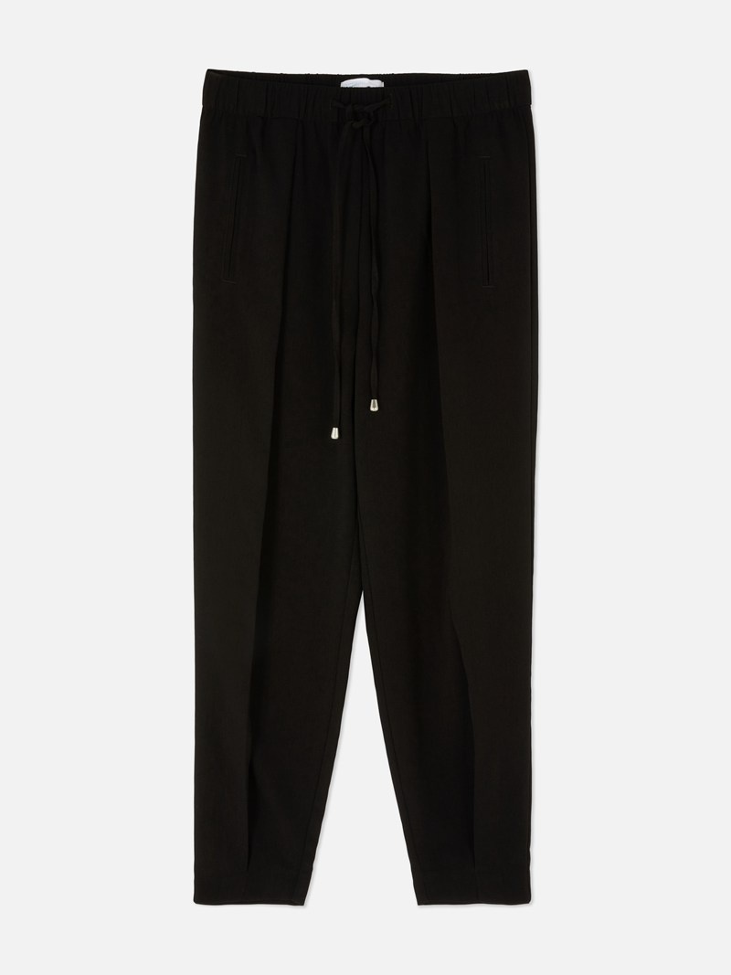 Pantalon Jogger Primark Directo Leg Tailored Mujer Negras | 1470JLABM