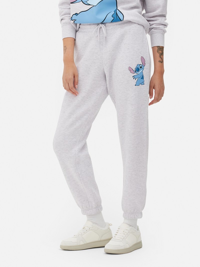 Pantalon Jogger Primark Disney’s Lilo and Stitch Set Mujer Gris | 8052SDVPC