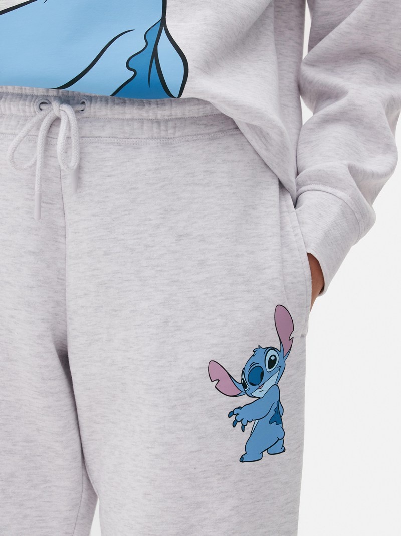 Pantalon Jogger Primark Disney’s Lilo and Stitch Set Mujer Gris | 8052SDVPC