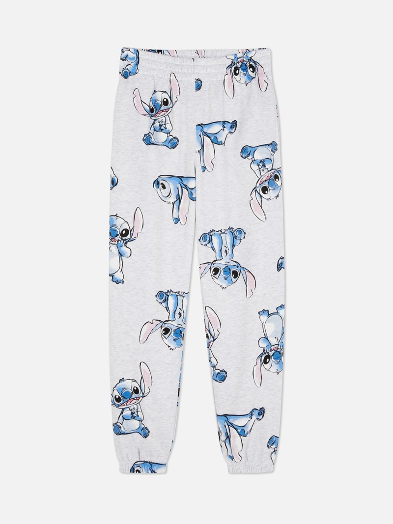 Pantalon Jogger Primark Disney’s Lilo and Stitch Print Mujer Gris | 8925JTGYP