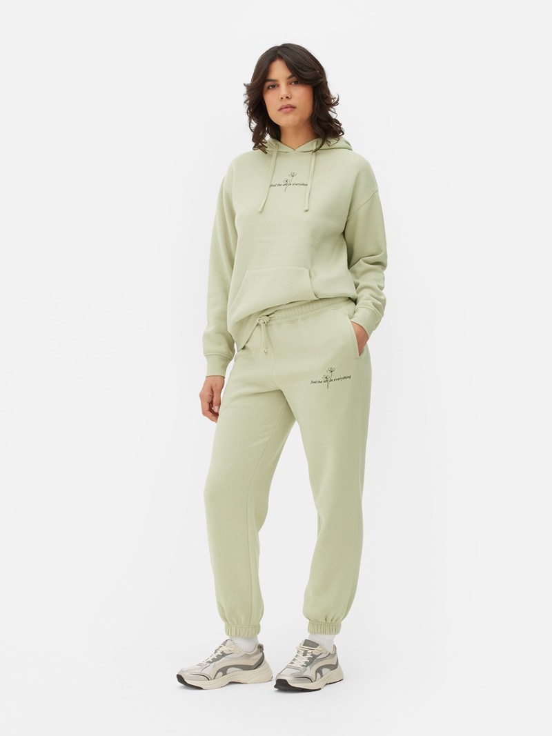 Pantalon Jogger Primark Estampadas Drawstring Mujer Verde | 4096SNUBH