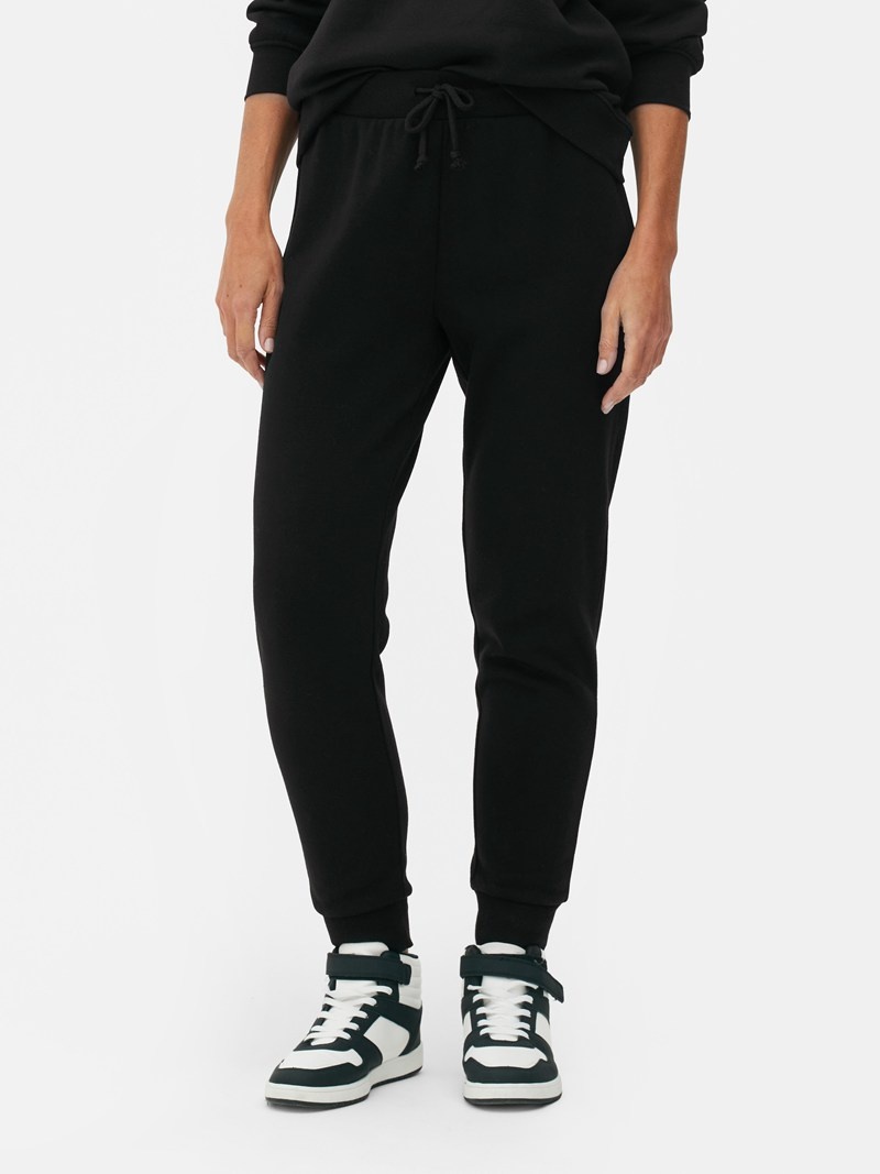 Pantalon Jogger Primark Flaco Fit Mujer Negras | 9780ZUJGN