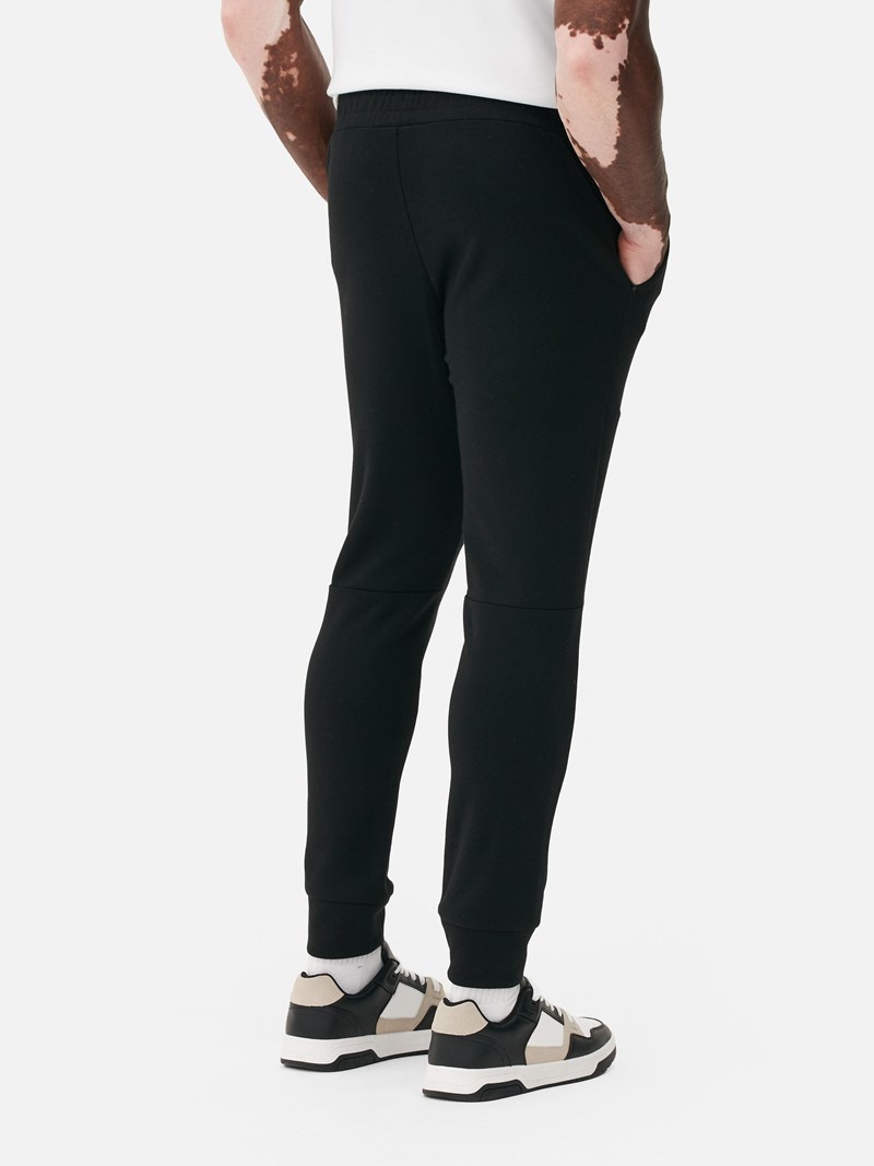 Pantalon Jogger Primark Performance Bonded Jersey Hombre Negras | 2871GCORJ