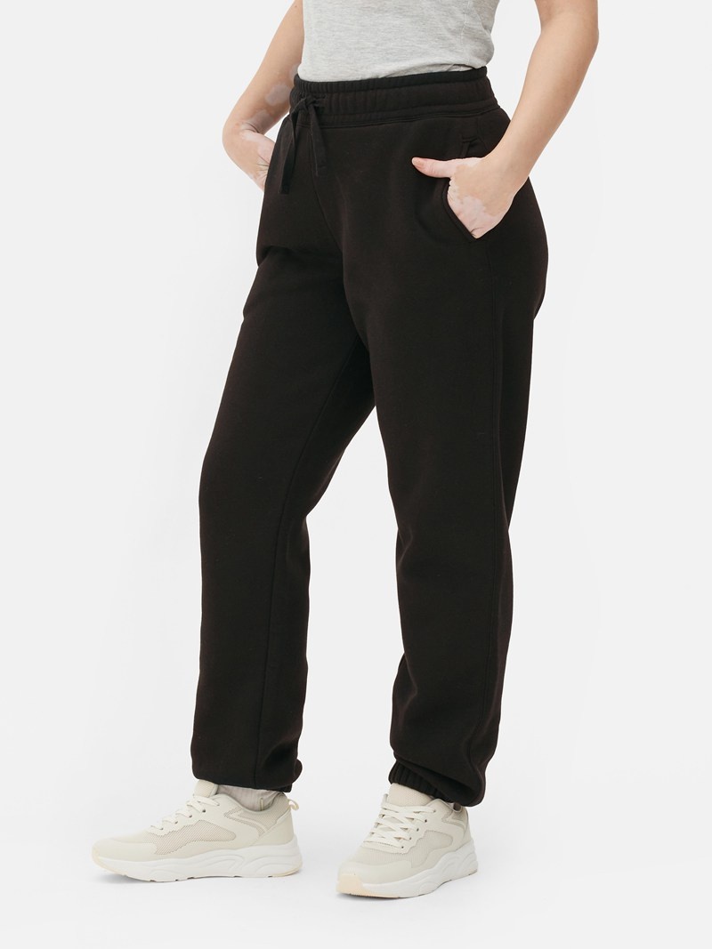 Pantalon Jogger Primark Regular Fit Cuffed Mujer Negras | 9578DVOJM